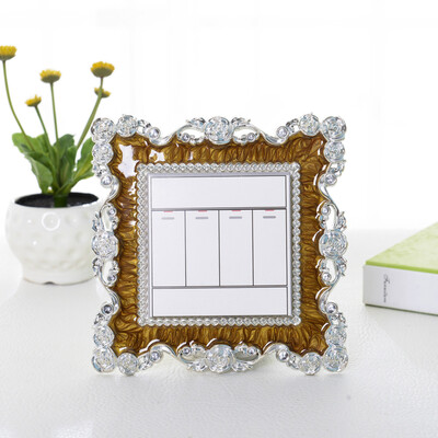 

Decor Switch Cover Square Shape Switch Wall Light Socket Sticker Room Unique New
