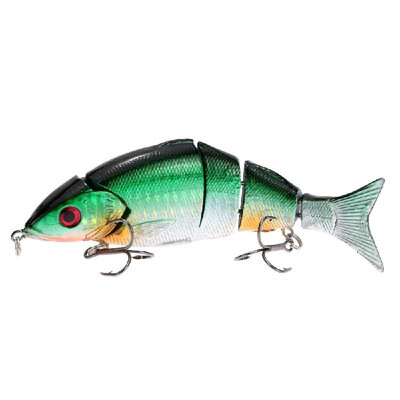

125cm 20g Life Like Hard Bait Multi Jointed Segmented Section Fishing Lure with Treble Hooks