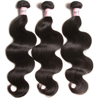 

UNice 2-day delivery 8A Peruvian Body Wave Virgin Human Hair Extensions 3 Bundles