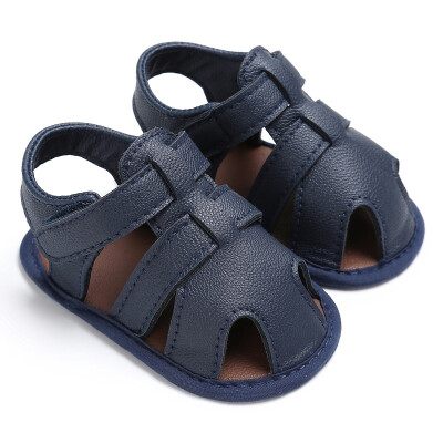 

Fashion Girls Boys Summer Style For Children PU First Walkers Shoes