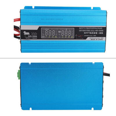 

Greensen Household Solar Inverter Charging Integrated Machine Solar Power Controller 12V to 220V 1500W