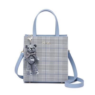 

Marsoul new wave shoulder fashion wild ins Messenger bag Korean version of the plaid handbag