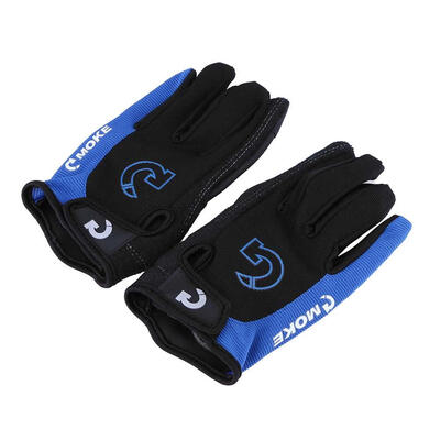 

1 Pair Cycling Gloves Sponge Pad Long Finger Bicycle Mountain Bike Gloves