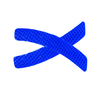 

Tailored 2x Car Bumper Reflective Warning Strip Decal Stickers Auto Accessory 145x25cm