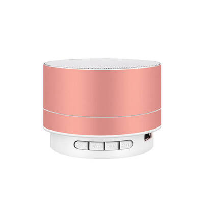 

mini Wireless Bluetooth Speaker Metal Colorful Lighting 360 Degree Stereo Surround Sound Support USB TF Card Speakers