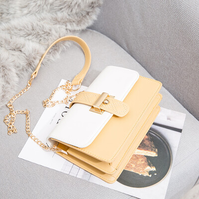 

French minority girl foreign air small square bag 100 single shoulder oblique satchel ins woman bag