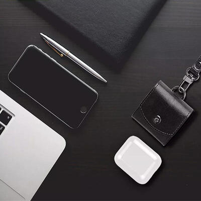 

Earphone Case For Apple Airpods Lanyard PU Leather Headphone Case Earphone Accessories Protective Wireless Bluetooth Cov