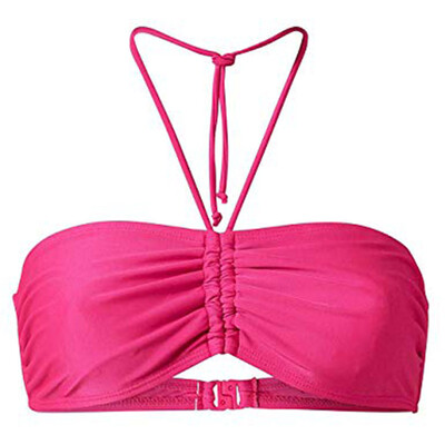 

Roseonmyhand Scuba Womens Summer Mix & Match Plain Bikini Bandeau Top Swimwear Beachwear