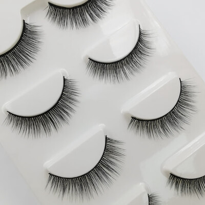 

3D Mink False Eyelashes Beauty Makeup Thick Voluminous Messy Fake Eye Lashes Extension Tools Eye Cosmetic