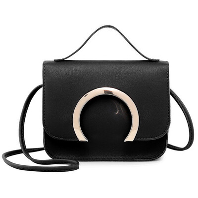 

new women handbags Semi-Circle fashion Korean version shoulder bag Cover messenger bag sweet woman Crossbody