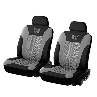 

General Car Seat Cover Set Universal ButterflyPattern Embroidery Car Seat Cover Full Set Interior Accessories Auto Seat Cover
