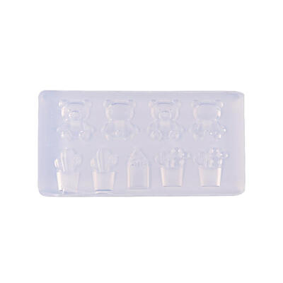 

3D Animal Pattern DIY Nail Art Silicone Mold Nail Template Form Mould Decor