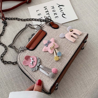 

Fairy bag 2018 new Chao Sen series shell bag Korean version of single shoulder Joker Messenger bag handbag