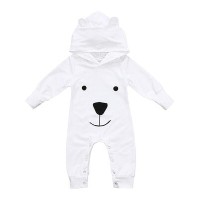 

Baby Rompers Cotton Cute Bear Jumpsuit One-Piece Clothing Warm Daily Wear