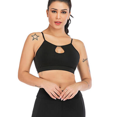 

Sexy Women Sports Backless Bra Solid Color Fitness Running Vest Yoga Tops