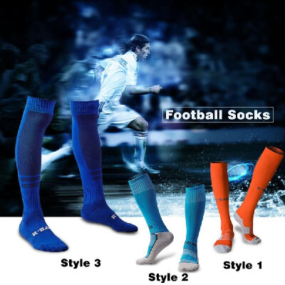 

1 Pair of Non-slip Footbed Football Socks Adult Knee High Socks Long Loom Socks Breathable Football Socks Outdoor Sports Socks Com