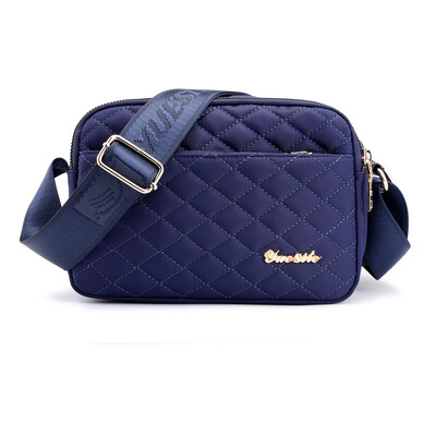 

Leisure rhombus bag with nylon Oxford cloth light canvas oblique satchel small cloth bag womans bag bag