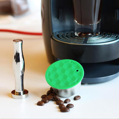 

Greensen Reusable Stainless Steel Refillable Coffee Pod Compatible for Dolce Gusto