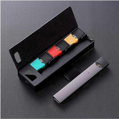 

Fashion LCD Portable Charger Power Bank Charging Battery Case 3x Pods Holder for JUUL00