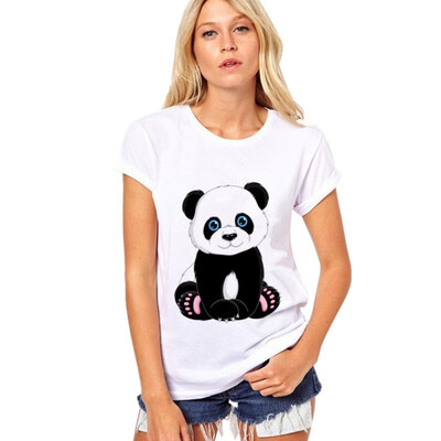 

2019 New Panda Womens T-shirt Europe And The United States Hot Sale