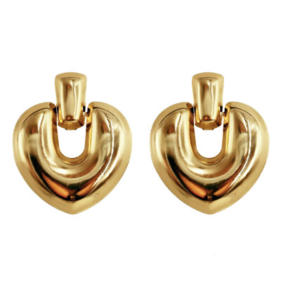 

ZA Metal Drop Dangle Earrings For Women Geometric Statement Earrings Maxi Punk Party Vintage Christmas Gifts Bohemian Bijoux