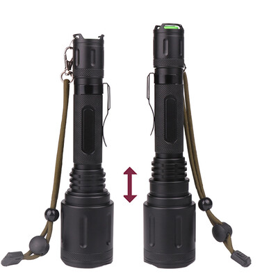 

Saidsome LED XHP50 Glare Focusing Flashlight Aluminum Camping Outdoor Flashlight flashlight lamp