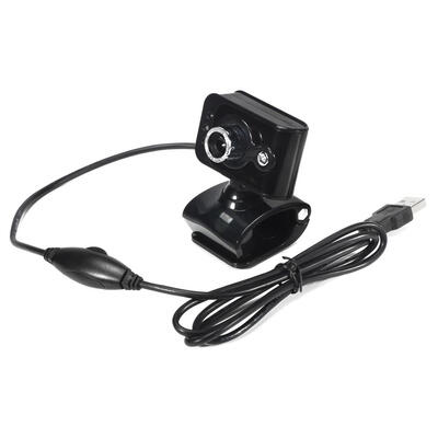 

20MP USB 20 HD Webcam Camera 3 LED WebCam Built-in MIC for PC Laptop