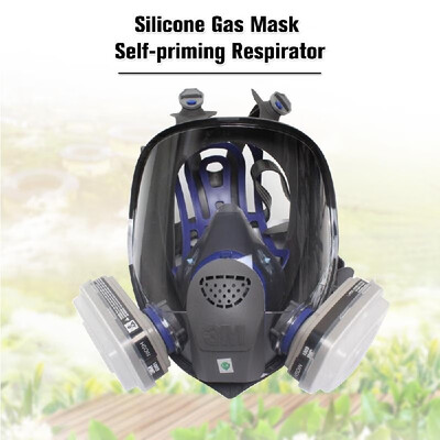 

3M FF402 Organic Vapor Full Face Safety Respirator Mask & 6001 Filters Respiratory Protection Gas Masks Paint Chemical Formaldehyd