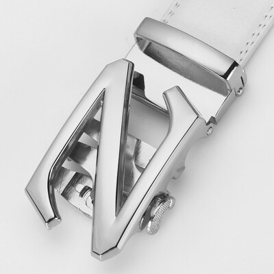 

Explosion models laser automatic buckle mens belt mens casual belt Taobao gifts gift belts