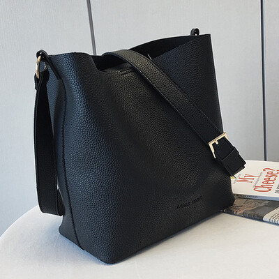 

Simple bag summer popular womens bag new 2019 Korean version of Joker bucket bag shoulder bag messenger bag