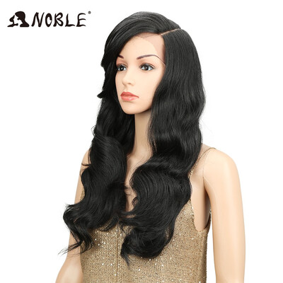 

Noble 22" Long Loose Wave Equal Ombre Glueless Heat Resistant Wig 180 Heavy Density Synthetic Wigs For Black Women