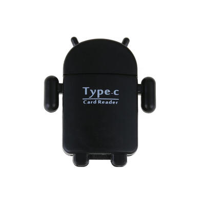 

Cute Android Robot Shaped USB 31 Type-C OTG Micro SD TF Card Reader