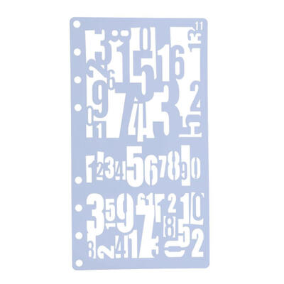 

Theme Hollow Ruler A6 Page Template DIY Photo Album Draw Tool