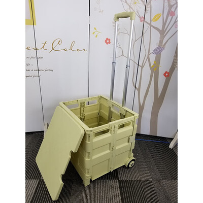 

ZHIWEI Second-generation folding shopping cart Portable Large capacity 16547