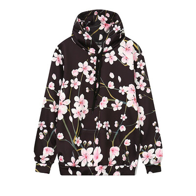 

Roseonmyhand New Harajuku Feng Hoodie Size Plus-figure Digital Hoodie Coat Blouse