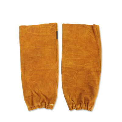 

Leather Welding Work Sleeve with Elastic Cuff