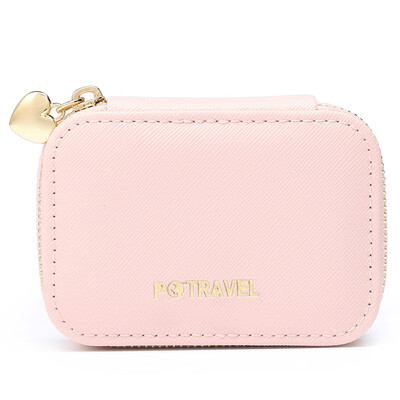 

Lipstick Case Lipstick Holder Portable Jewelry Box With Mirror For Women Ladies