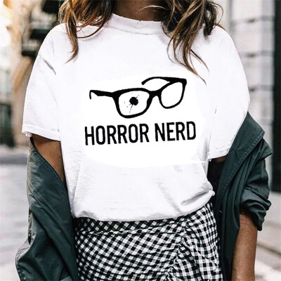 

Nomeni Women O-Neck Girl Summer Casual Crewneck Print Tops Tee Shirts Blouse