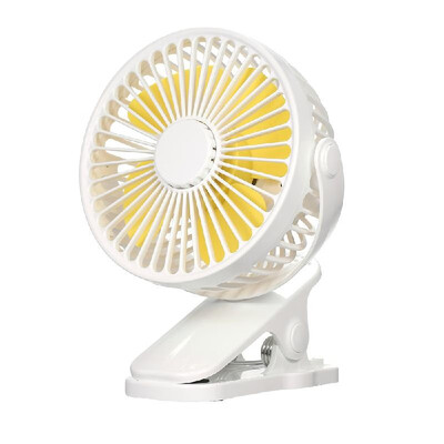 

USB Mini Charging Portable Desktop ABS Environment-Friendly Material Aroma Clip Fan