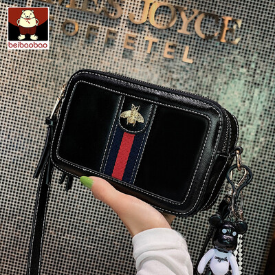 

Ins on the new small bag 2019 new casual small square bag simple texture single shoulder satchel