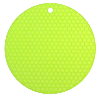 

Silicone Honeycomb Non-slip Table Mat Round Insulation Placemat Cup Pad
