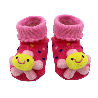 

Baby Cartoon Cotton Sock Newborn Girl Boy Floor Anti Slip Shoes Doll Socks