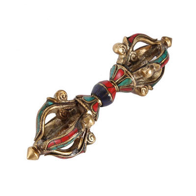 

Greensen Vintage Handmade Five Strands Of Pestle Demon Pestle Buddhism Religious Supplies