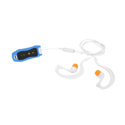 

4GB Clip Waterproof IPX8 Mp3 Player FM Radio Swimming Diving Sports Stereo Sound with Earphone