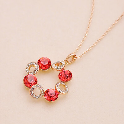 

Temperament fashion ladies short pendant clavicle chain