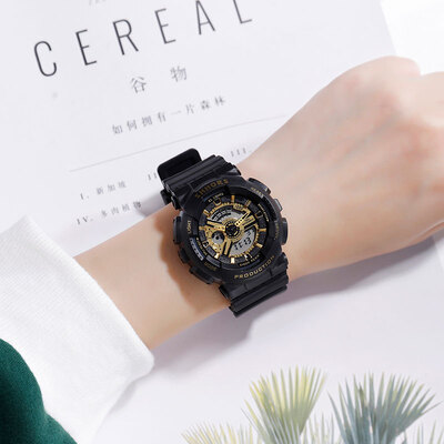 

Electronic watch female student ins Harajuku school style unicorn super fire waterproof Korean version of simple girl sports watch