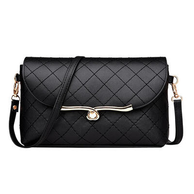 

Elegant Diamond Lattice PU Handbags for Women Crossbody Shoulder Flap Bags