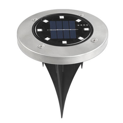

8LED Solar Underground Light Waterproof Color Changing Garden Buried Lamp