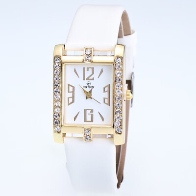 

European&American fashion watches womens digital square head diamond p