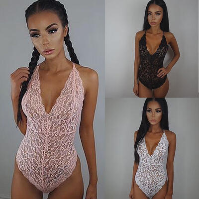 

Hot Sexy Womens Plus Size Lace Babydoll Underwear Lingerie Dress Bodysuit Sleepwear